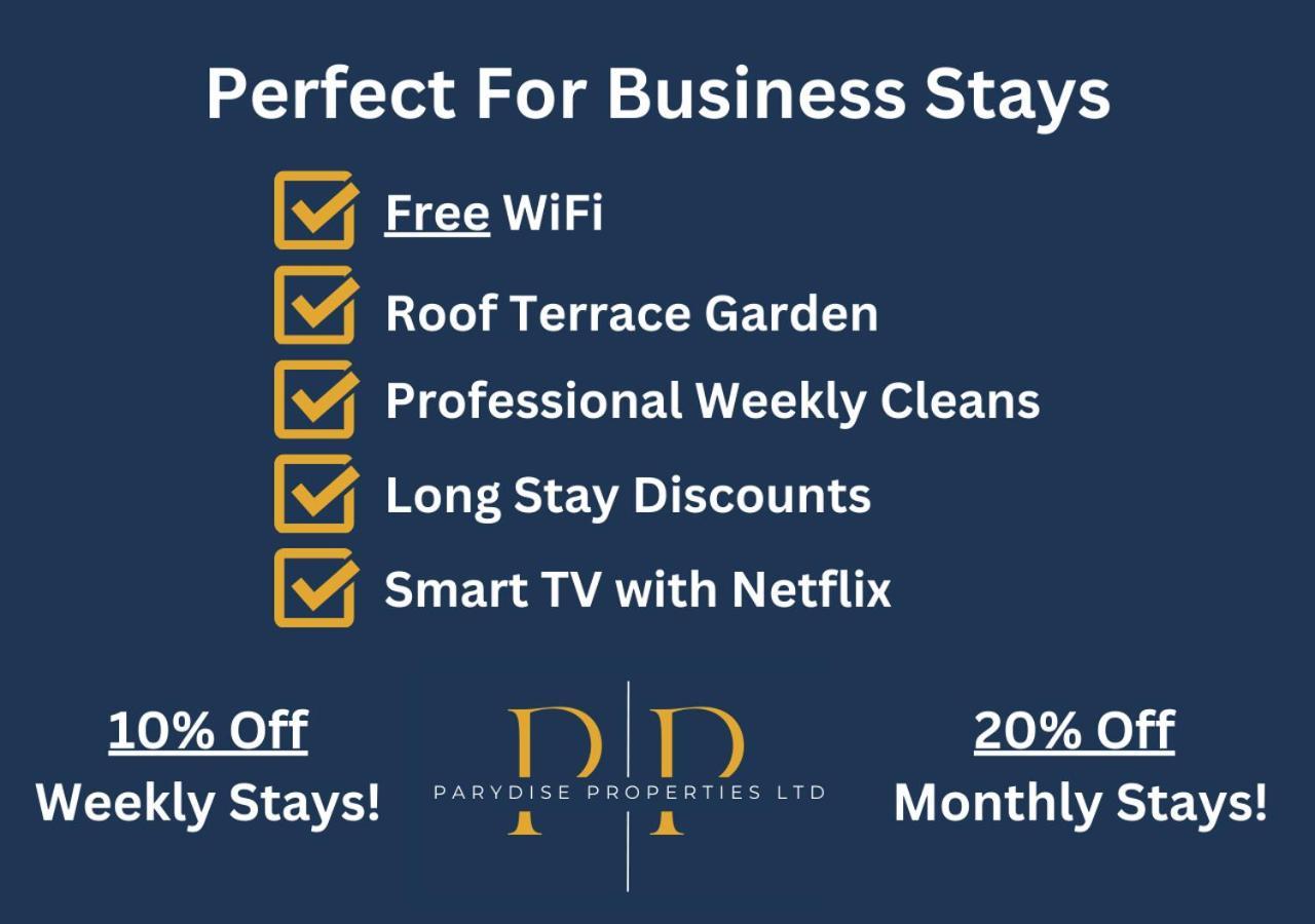 The Middlewood Plaza Suite - By Parydise Properties - Business Or Leisure Stays, Central Location, Sleeps 4, Salford Μάντσεστερ Εξωτερικό φωτογραφία
